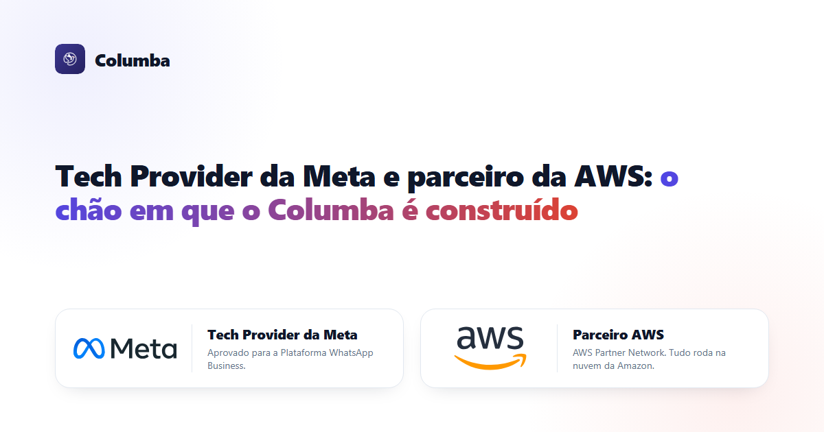 Columba: Tech Provider da Meta e parceiro da AWS